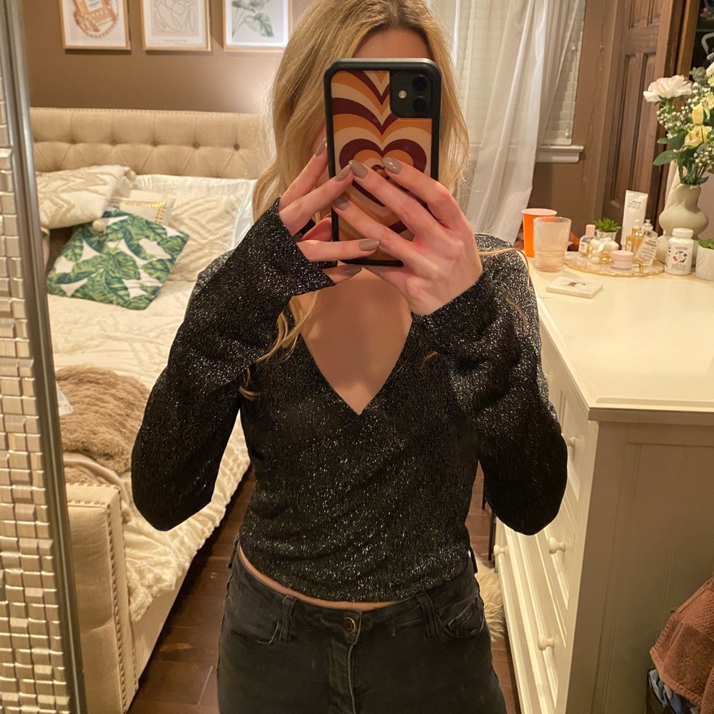 Forever 21 Sequin Top